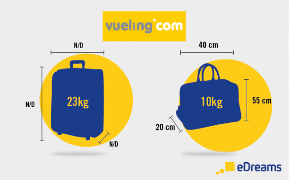 carry on size vueling