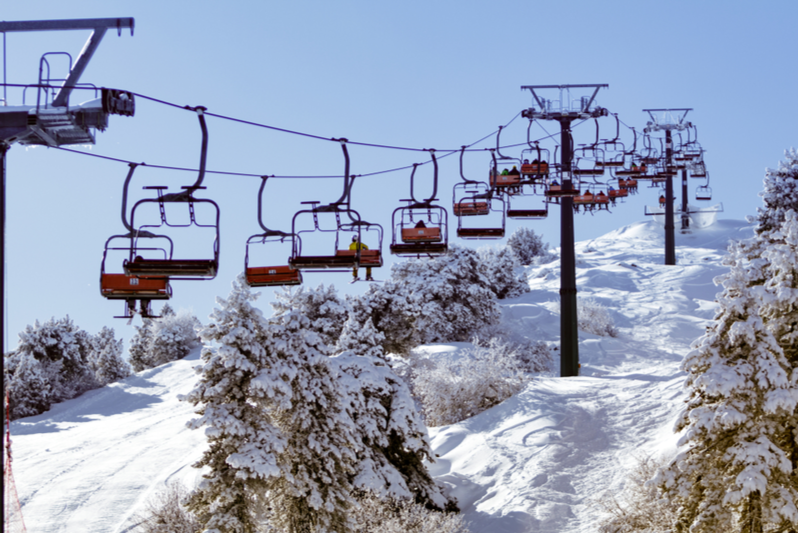 Ski resort in Cyprus